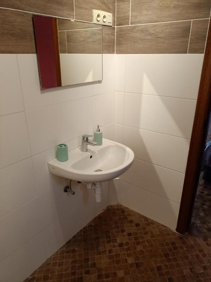 Deux étangs poissonneux au milieu des bois avec gîte moderne, la halte des deux lacs Rosée Exterior foto