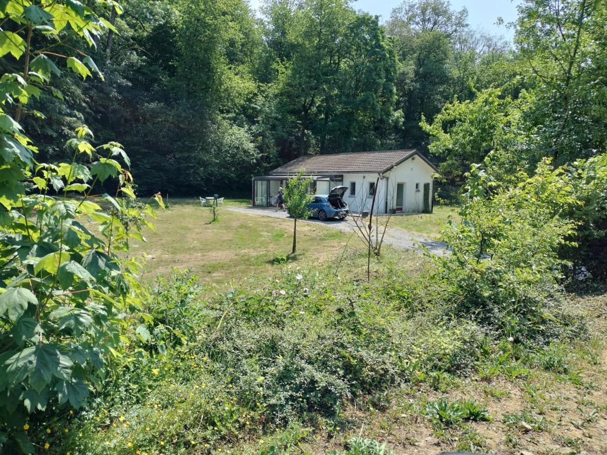Deux étangs poissonneux au milieu des bois avec gîte moderne, la halte des deux lacs Rosée Exterior foto